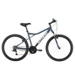 Велосипед Stark’22 Slash 26.1 V серый/голубой 16