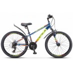 Велосипед Stels Navigator 24’ 400 V F010 Серый/салатовый/красный (LU092748)
