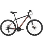 Велосипед Stark’21 Indy 26.1 D Shimano черный/оранжевый 18