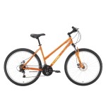 Велосипед Stark’22 Luna 26.1 D Steel оранжевый/желтый 16