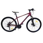 Велосипед Stels Navigator 590 MD K010 Бордовый/Салатовый (LU094325) 18