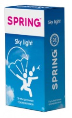 Презервативы SPRING Sky Light, 12 шт./уп. (ультра-тонкие)