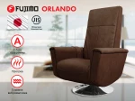Массажное релакс кресло FUJIMO ORLANDO F3004 UEF Мокко (Orlando 6)