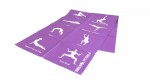 Складной коврик для йоги 4 мм (с упражнениями)