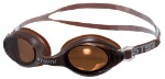 Очки для плавания Atemi, силикон (мол.шоколад), N7104