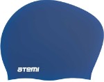 Шапочка для плавания ATEMI, силикон, д/длин.волос, син, LC-06