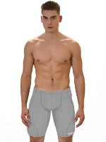 Плавки-шорты мужские спортивные, серый, антихлор, р-р 44, TSAP01G