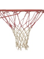 Сетка баскетбольная, 50 см., бел./красн., T4011N2, толщина нити 3.5 мм