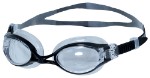 Очки для плавания Atemi, силикон (чёрн), N8301