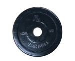 Диск обрезиненный DFC 1,25 кг / диаметр 26 мм