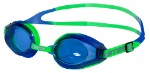 Очки для плавания Atemi, силикон (салат/син), M106