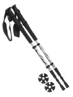 Треккинговые палки Atemi телескоп., 18/16/14 мм, twist lock, antishok, р. 65-135, ATP-06 white