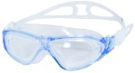 Очки-полумаска для плавания Atemi, силикон (син), Z102