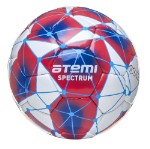 Мяч футбольный Atemi SPECTRUM, PU, бел/сине/красн, р.3 , р/ш, окруж 60-61