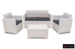 Комплект мебели NEBRASKA 2 Set (диван, 2 кресла и стол) 9067