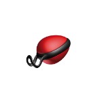 Вагинальный шарик Joyballs Secret красно-черный