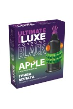 Презерватив Luxe Black Ultimate Грива Мулата, яблоко, 1 шт