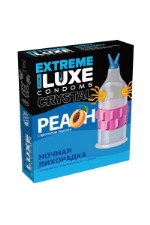 Презерватив Luxe Extreme Ночная Лихорадка, персик, 1 шт