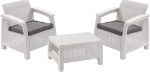 Комплект мебели Корфу Уикенд (Corfu Weekend) белый (производство Россия)