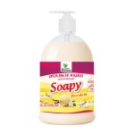 Крем-мыло жидкое “Soapy” ваниль со сливками увлажняющее с дозатором 1000 мл. Clean&amp;Green CG8116