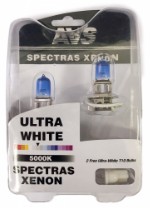 Газонаполненные лампы AVS “Spectras” 5000K H3 комплект 2+2 (T-10) шт.