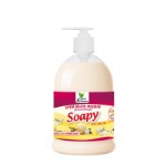 Крем-мыло жидкое “Soapy” ваниль со сливками увлажняющее с дозатором 500 мл. Clean&amp;Green CG8111