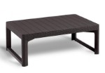 Раскладной стол Лион (Lyon rattan table) коричневый