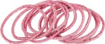 Набор резинок 10 шт, розовый