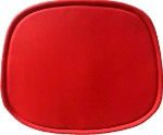 Подушка для стульев серии “Eames” из эко кожи, красная