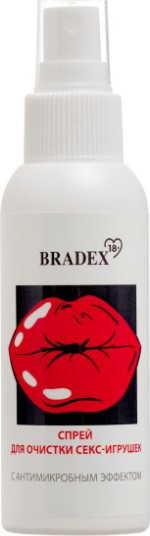 Спрей для очистки секс-игрушек “BRADEX”
