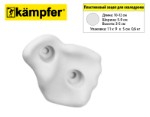 Зацеп для скалодрома пластиковый Kampfer 1 шт цвет на выбор (белый)