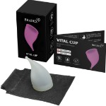 Менструальная чаша Vital Cup, S, белый
