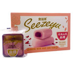 Рисовое пирожное Мотти SEEZEYU с начинкой со вкусом розы, бокс 160г(4*40г)