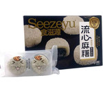 Рисовое пирожное Мотти SEEZEYU с начинкой из черного кунжута, бокс 150г(6*25г)