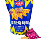 Рифленые чипсы Tianweijia со вкусом тмина и мяса на гриле, 270г