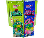 Кислые мармеладные бобы WISICHI, ассорти фруктовых вкусов, бокс 600г. (20г.*30шт.)