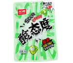 Жевательный мармелад LECHAO с кислым вкусом яблока, 100 г.