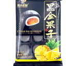 Черное рисовое пирожное Мотти CHAOBAIWEI со вкусом ананаса, 180г