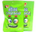 Кислая карамель LUXING COOL ACID  со вкусом яблока, бокс 440г (22г*20)
