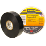 Изолента ПВХ, высшего класса, SCOTCH SUPER 88, рулон 19 мм х 20 м х 0,22 мм