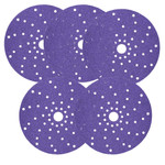 Круг абразивный c мультипылеотводом Purple+, 180+, Cubitron Hookit 737U, 150 мм, 5шт/упак