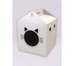 Домик картонный Кубик для кошек