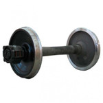 Колесная пара РУ1Ш (пара РУ-1) освидетельствованная