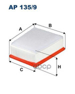 Фильтр воздушный! Renault Megane 1.5⁄1.6 15&gt; Filtron арт. AP1359