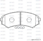 PAD KIT, DISC BRAKE ADVICS арт. D1N003
