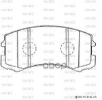 BRAKE PAD FRONT MR569225 MI LANCER 200309-200810 ADVICS ADVICS арт. D1N004