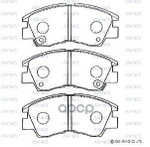 BRAKE PAD FRONT MB500812 MI PAJERO 198605-198910 ADVICS ADVICS арт. D1N033