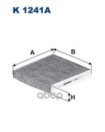 Фильтр салона угольный! Citroen C-Crosser, Peugeot Filtron арт. K1241A