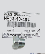 PLUG’OIL DRAIN MAZDA арт. HE0310404