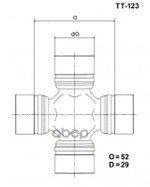 U-JOINT TOYO арт. TT123